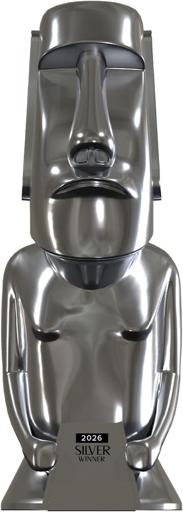 TITAN Innovation Awards 2026 Silver Winner statue